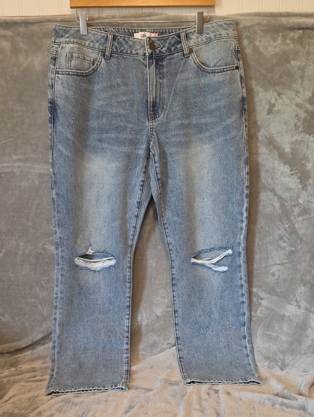 CAbi 100% Boyfriend Jeans Sz 12 Style# 6071